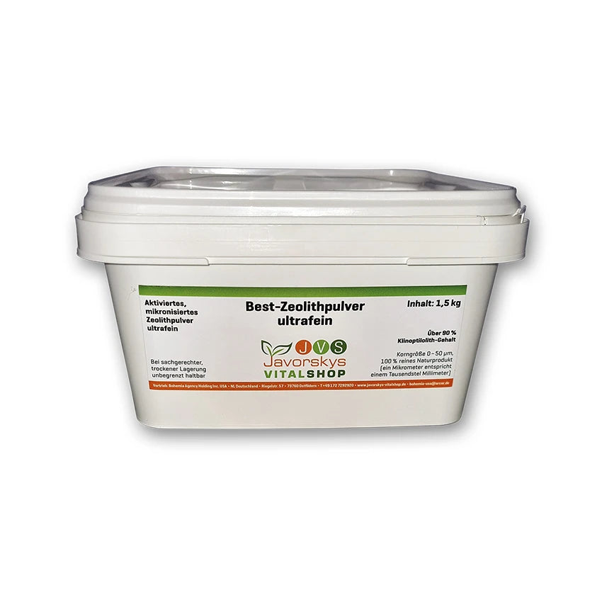 Zeolithpulver ultraplus 0-50 µm (0,7 kg, 1,5 kg, 3 kg)